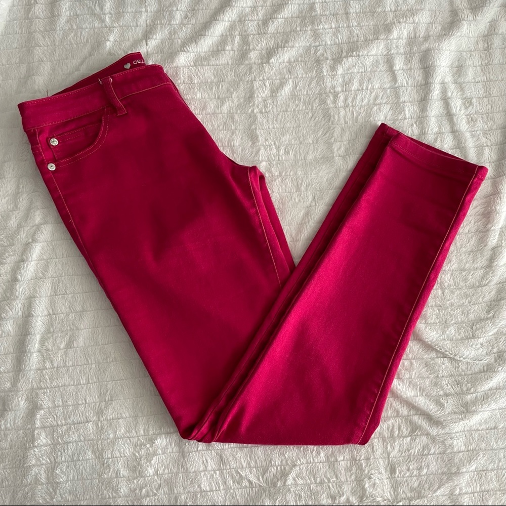 SOLD - Red Stretchy Pants